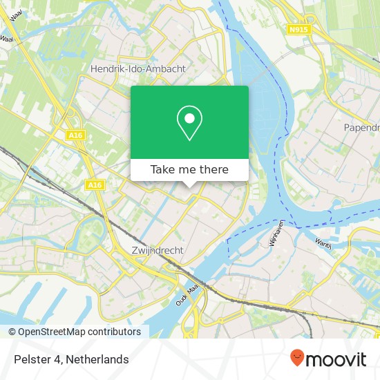 Pelster 4, 3332 KL Zwijndrecht map