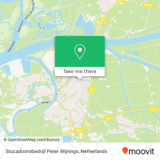 Stucadoorsbedrijf Peter Wijnings, Doornboom 5 map