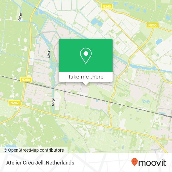 Atelier Crea-Jell, Kortgenestraat 79 map