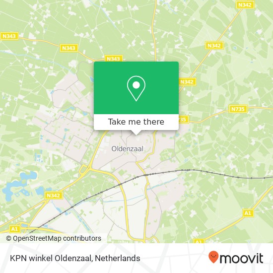 KPN winkel Oldenzaal, De Driehoek 11 map