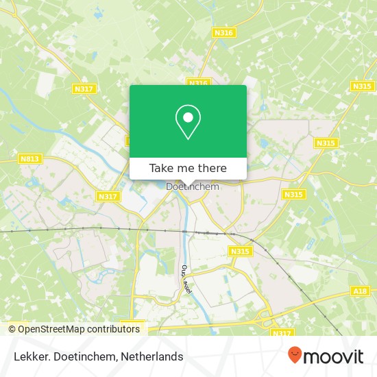 Lekker. Doetinchem map