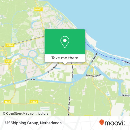 Mf Shipping Group, Houtweg 14 map