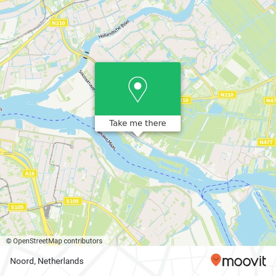 Noord, 2931 Krimpen aan de Lek map