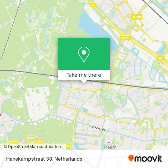 Hanekampstraat 38 map