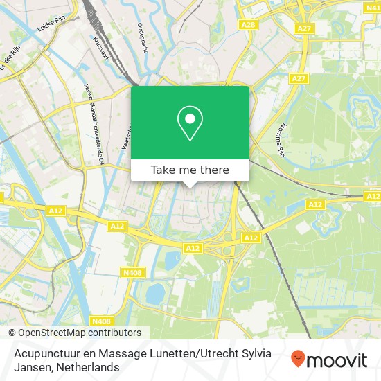 Acupunctuur en Massage Lunetten / Utrecht Sylvia Jansen, Dolomieten 45 map