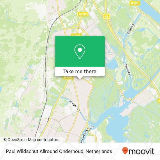 Paul Wildschut Allround Onderhoud, Luciferstraat 33 Karte