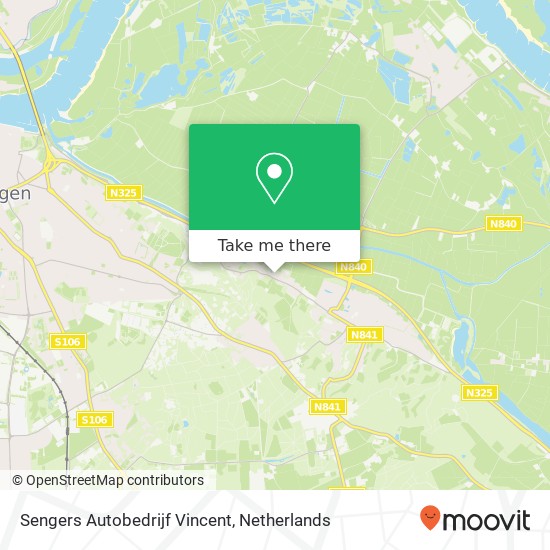 Sengers Autobedrijf Vincent, Rijksstraatweg 67A map