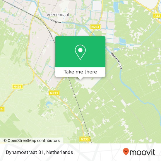 Dynamostraat 31, Dynamostraat 31, 3903 LK Veenendaal, Nederland Karte