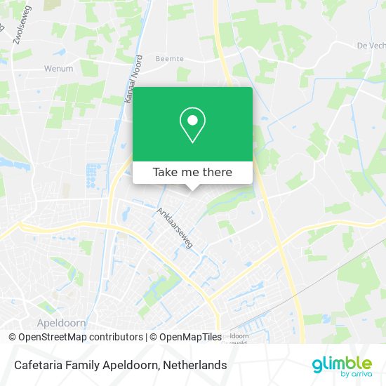 Cafetaria Family Apeldoorn map