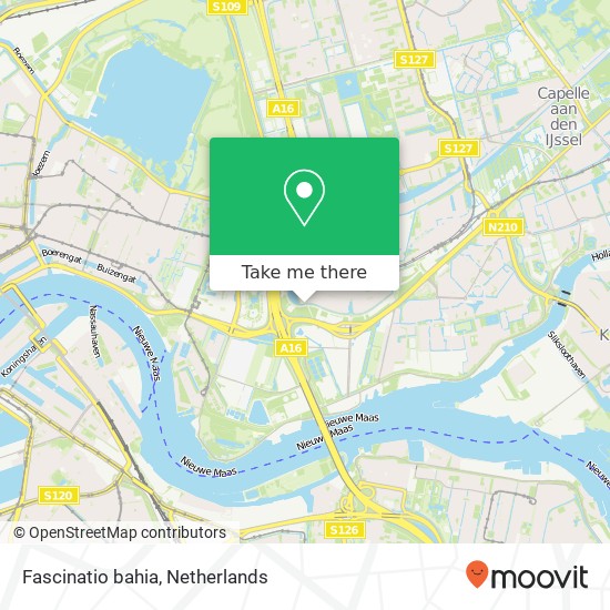 Fascinatio bahia, 3065 Rotterdam map