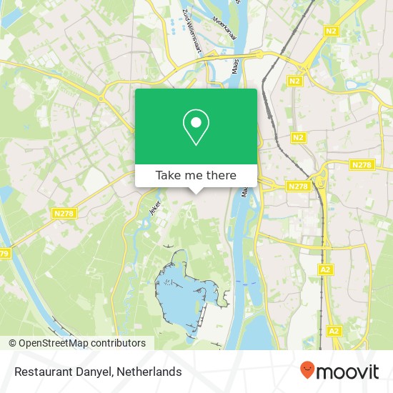 Restaurant Danyel, Observantenweg Karte