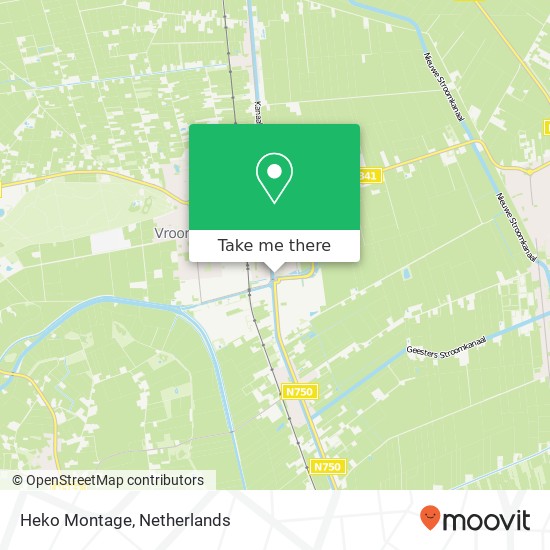 Heko Montage, Oranjestraat 49 map