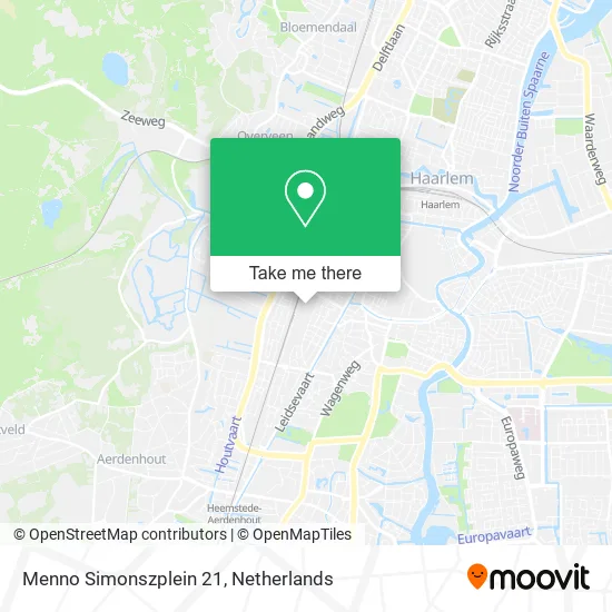 Menno Simonszplein 21 map