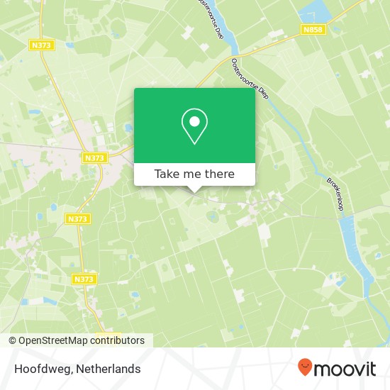 Hoofdweg, 9334 Peest map