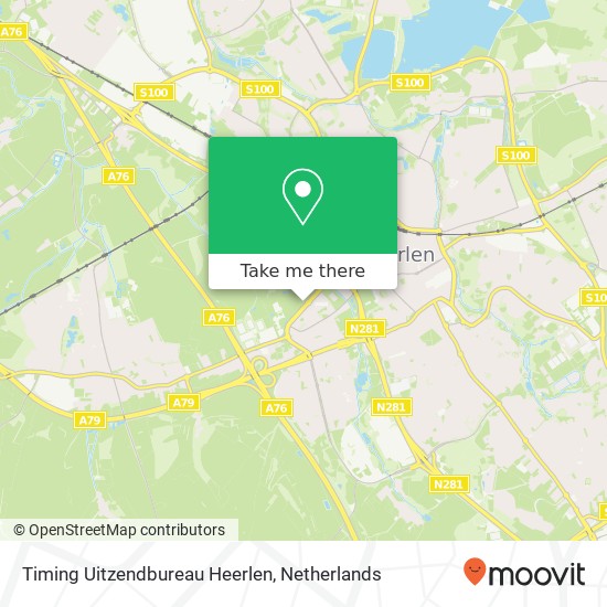 Timing Uitzendbureau Heerlen, Nieuw Eyckholt 282 Karte