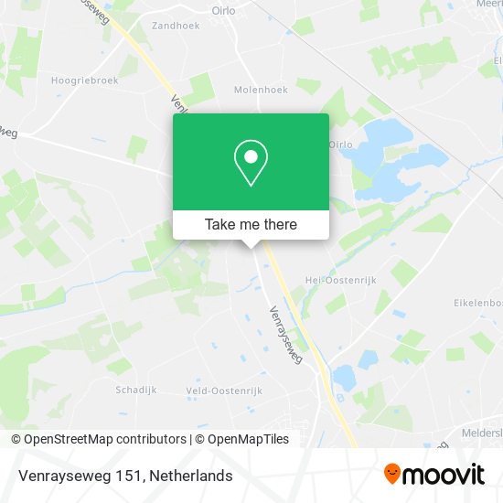 Venrayseweg 151 map
