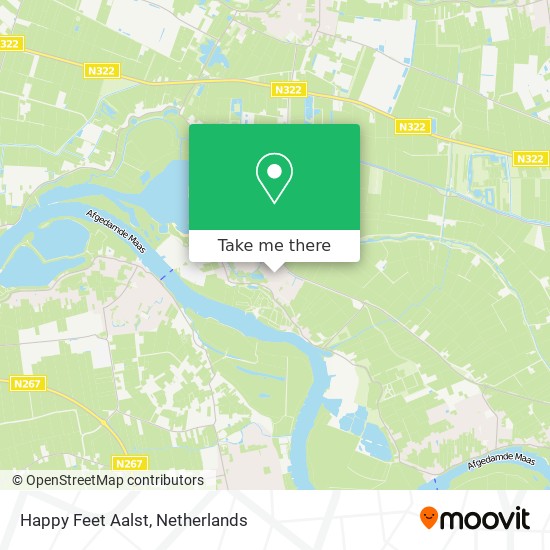 Happy Feet Aalst map