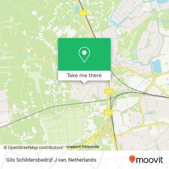 Gils Schildersbedrijf J van, Rode Baan 6 map