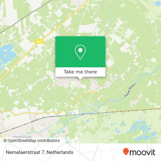 Nemelaerstraat 7, 5076 AP Haaren map