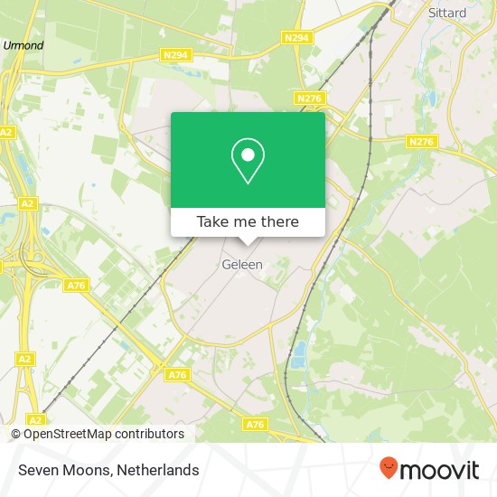 Seven Moons, Salmstraat 26 map