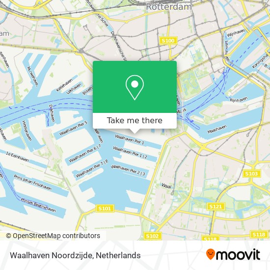 Waalhaven Noordzijde map