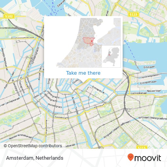 Amsterdam map