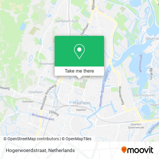 Hogerwoerdstraat Karte