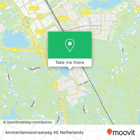 Amsterdamsestraatweg 40 map
