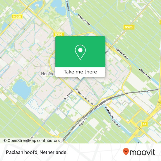 Paxlaan hoofd, 2131 Hoofddorp map