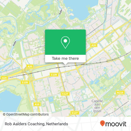 Rob Aalders Coaching, Marten Meesweg 8 map