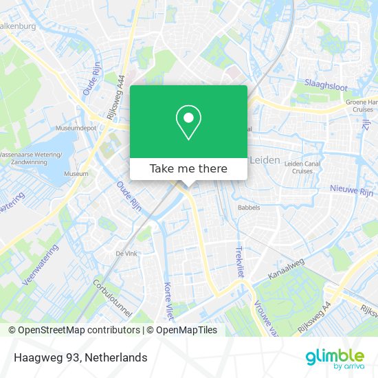 Haagweg 93 map