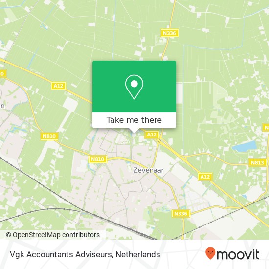 Vgk Accountants Adviseurs map