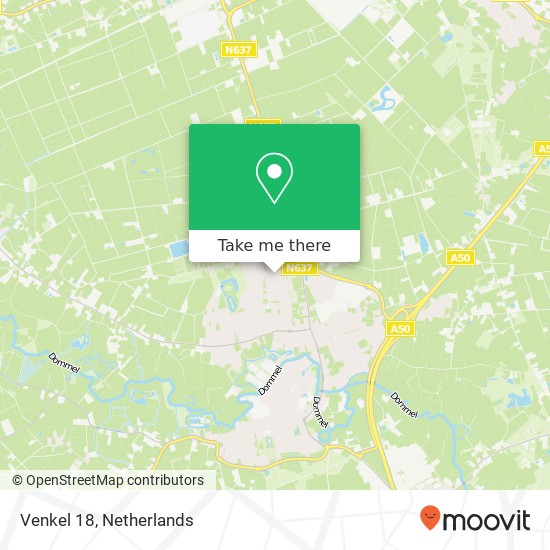 Venkel 18, 5491 KZ Sint-Oedenrode map