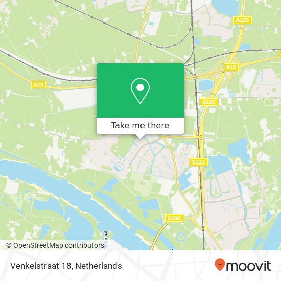 Venkelstraat 18, 6515 Nijmegen map