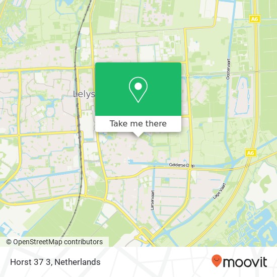 Horst 37 3, 8225 NW Lelystad map
