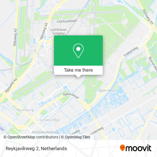Reykjavikweg 2 map