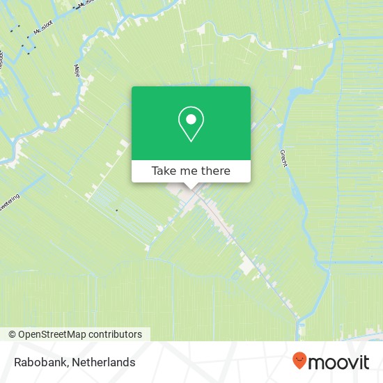 Rabobank, Middenweg 9 map