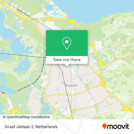 Graaf Janlaan 2 map