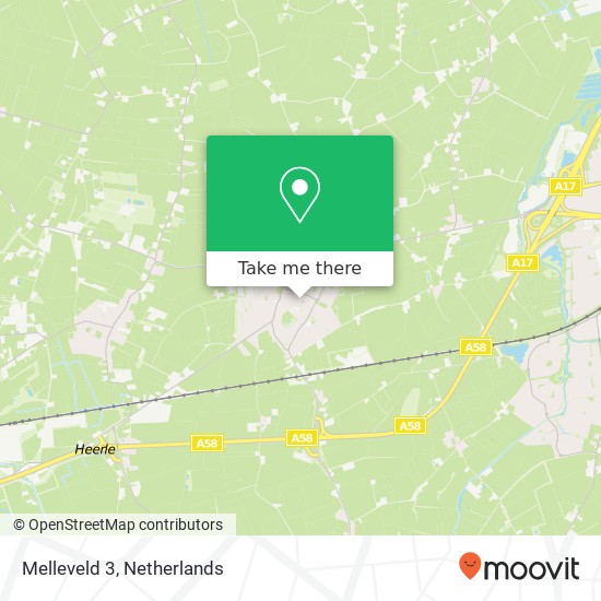 Melleveld 3, 4724 EK Wouw map