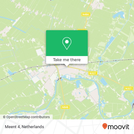 Meent 4, 4141 AC Leerdam map