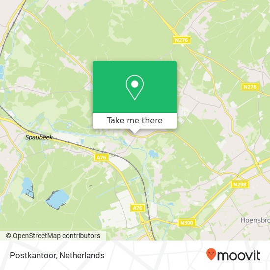 Postkantoor, Nieuwe Markt 1 map