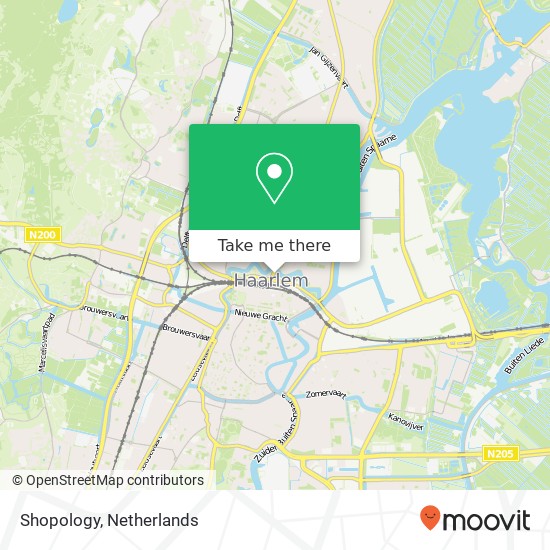 Shopology, Kennemerplein 7 map