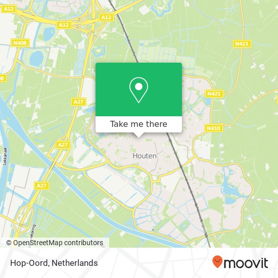 Hop-Oord, Hop-Oord, 3991 XA Houten, Nederland Karte