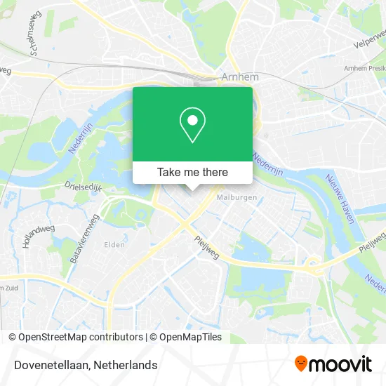 Dovenetellaan map