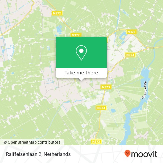 Raiffeisenlaan 2, 9301 GT Roden map