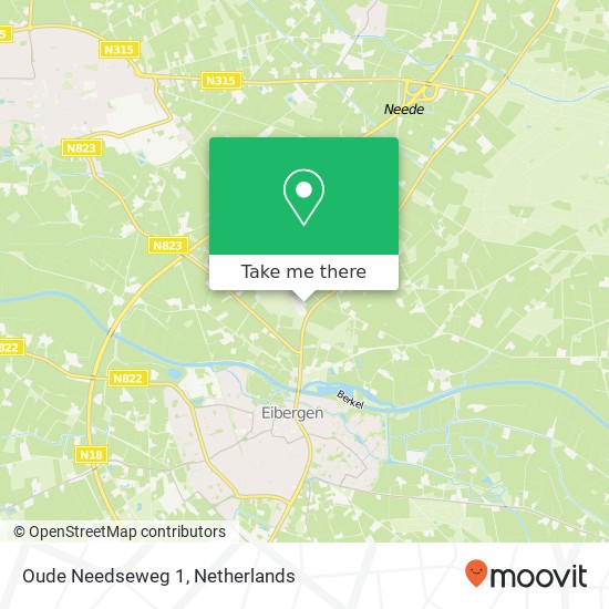 Oude Needseweg 1, 7151 ME Eibergen map