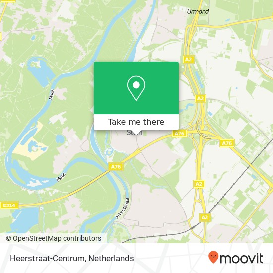 Heerstraat-Centrum, 6171 Stein map