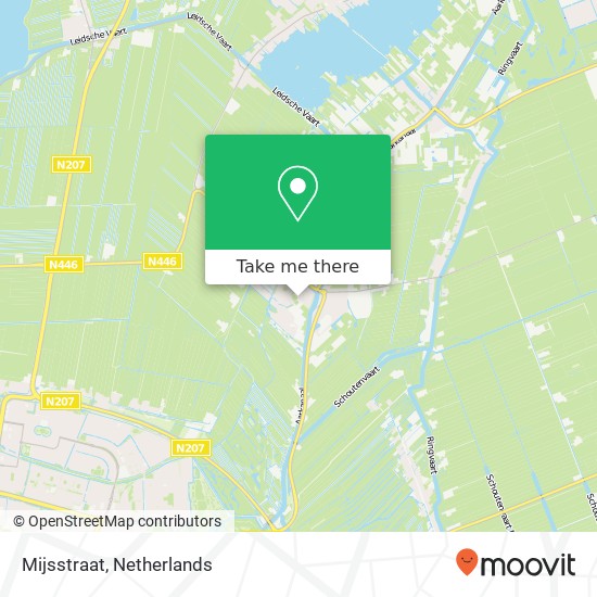 Mijsstraat, Mijsstraat, 2461 Ter Aar, Nederland Karte
