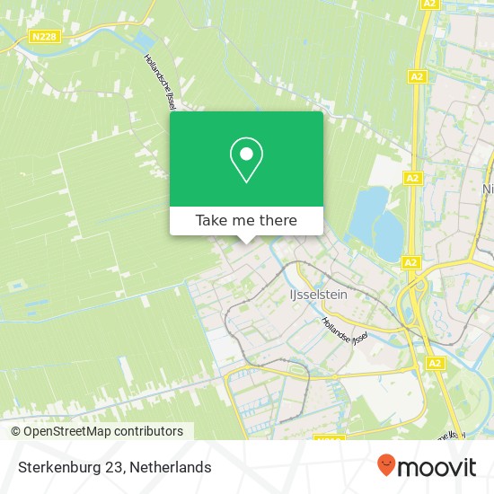 Sterkenburg 23, 3401 HS IJsselstein map