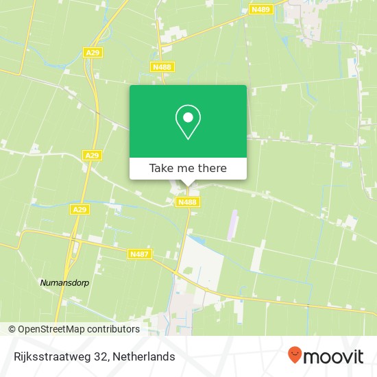 Rijksstraatweg 32, 3286 LS Klaaswaal map